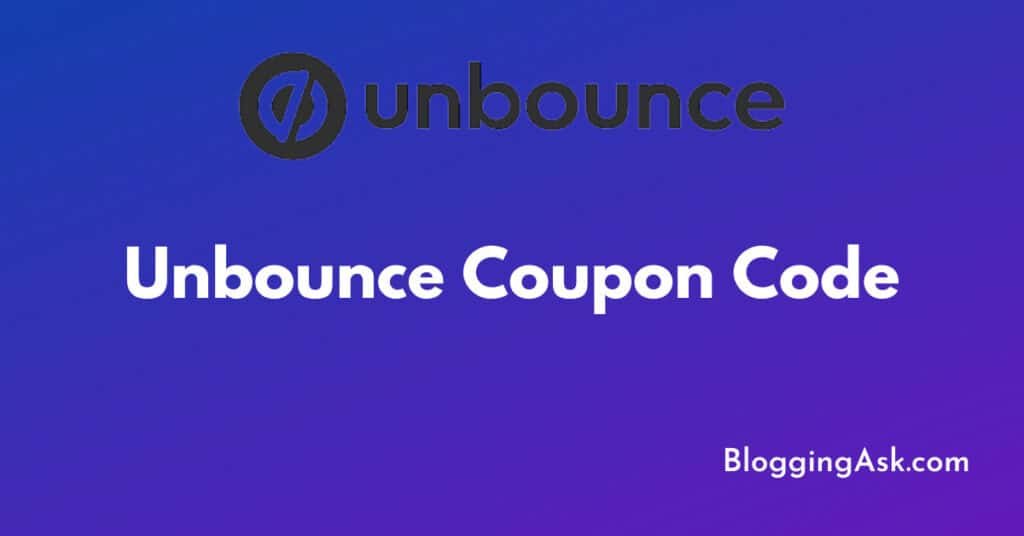Unbounce Coupon Code