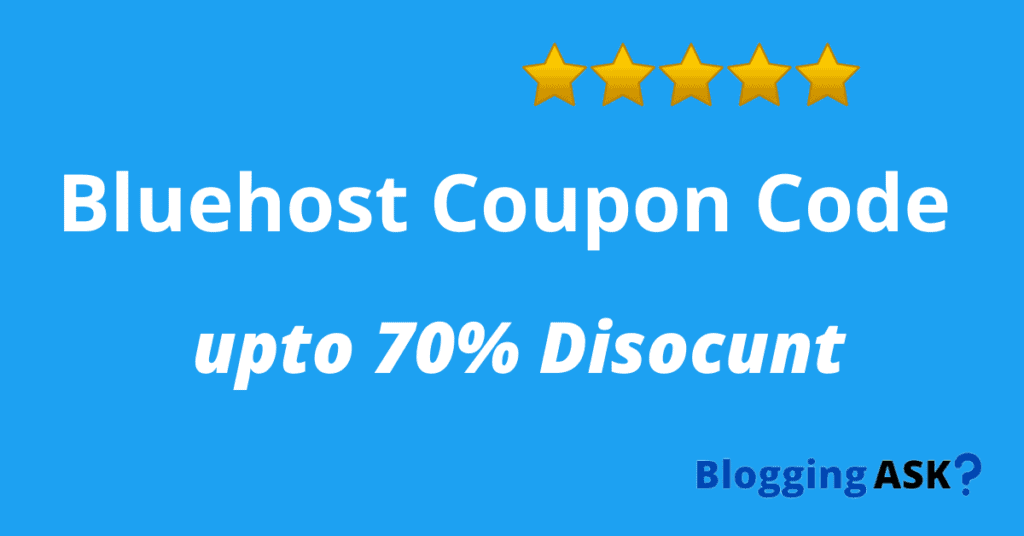 Bluehost Coupon Code | 2022 Deal | 82% OFF + Free Domain 1