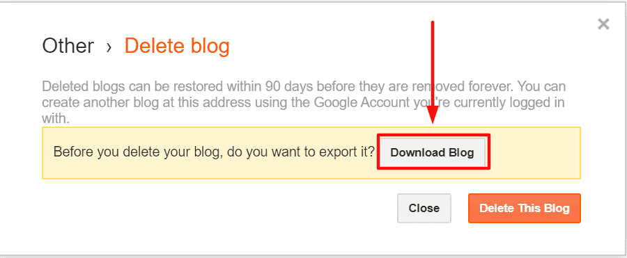 How To Delete A Blog On Blogger Permanently Easy Steps