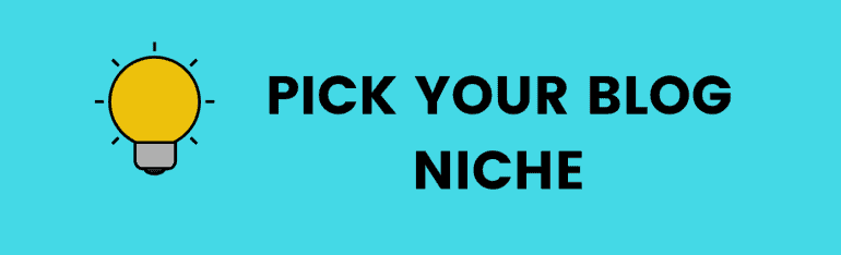 pick your blog niche