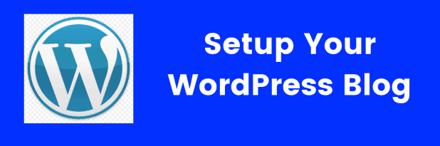 setup your wordpress blog