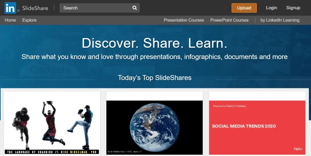 slides share infographic submission site