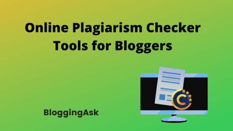 Top 10 Online Plagiarism Checker Tools for Bloggers