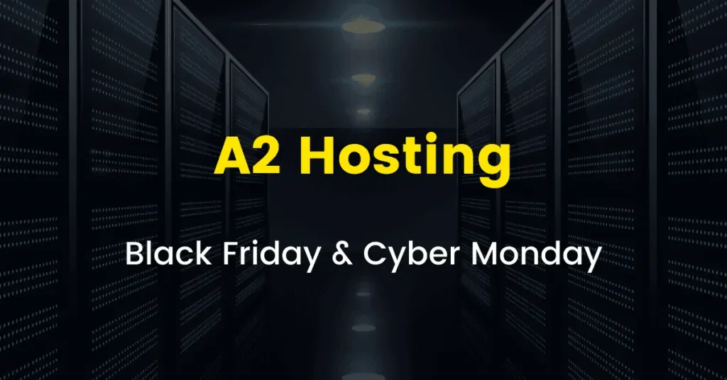 A2 Hosting Black Friday friday deal