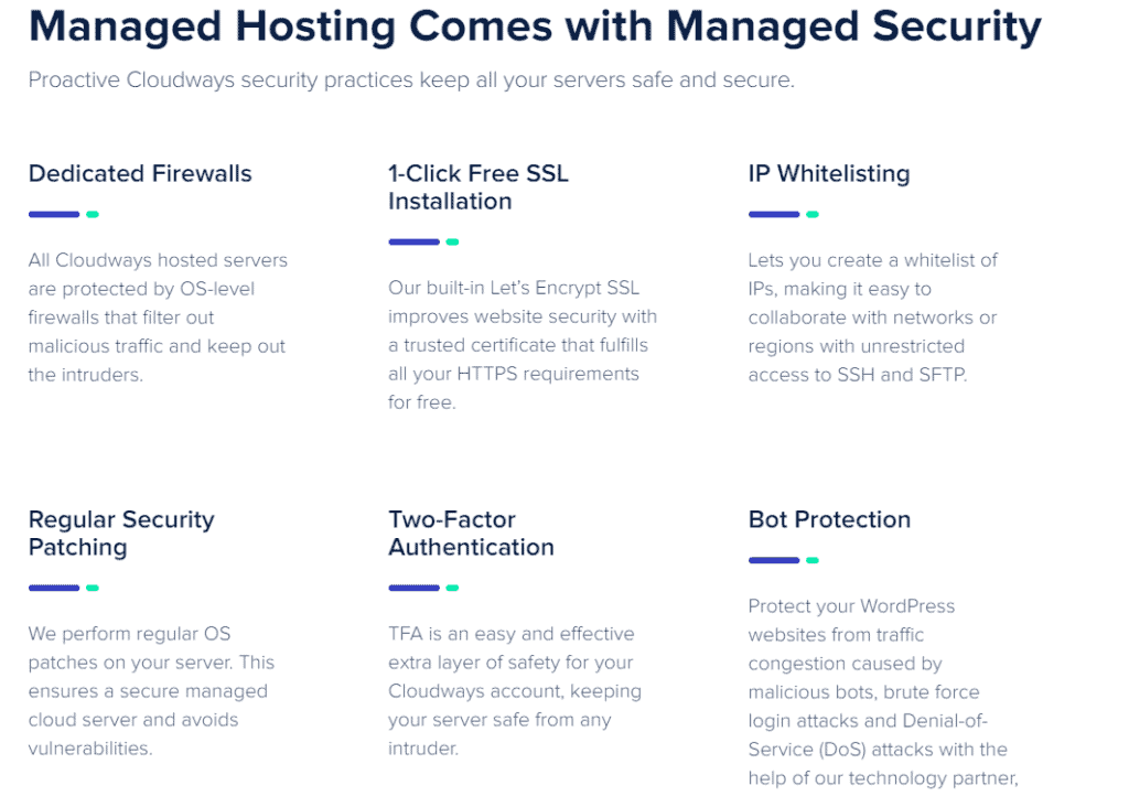 Cloudways security