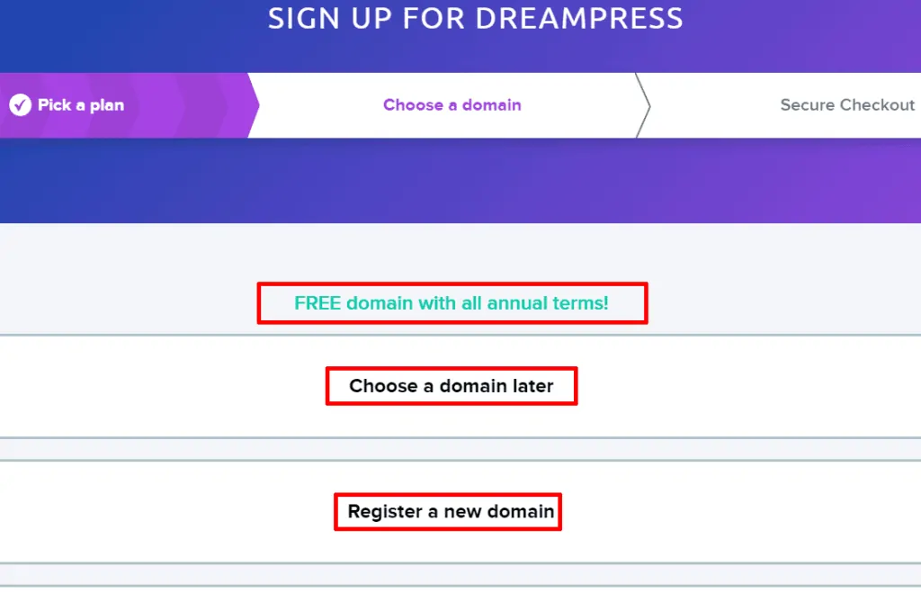 Register your domain