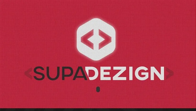 supa dezign website