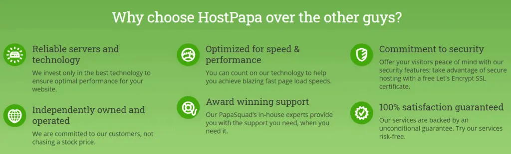 why choose host papa