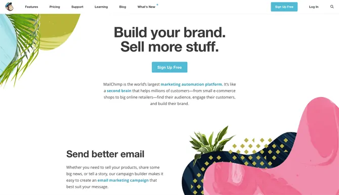 mailchimp free email marketing service