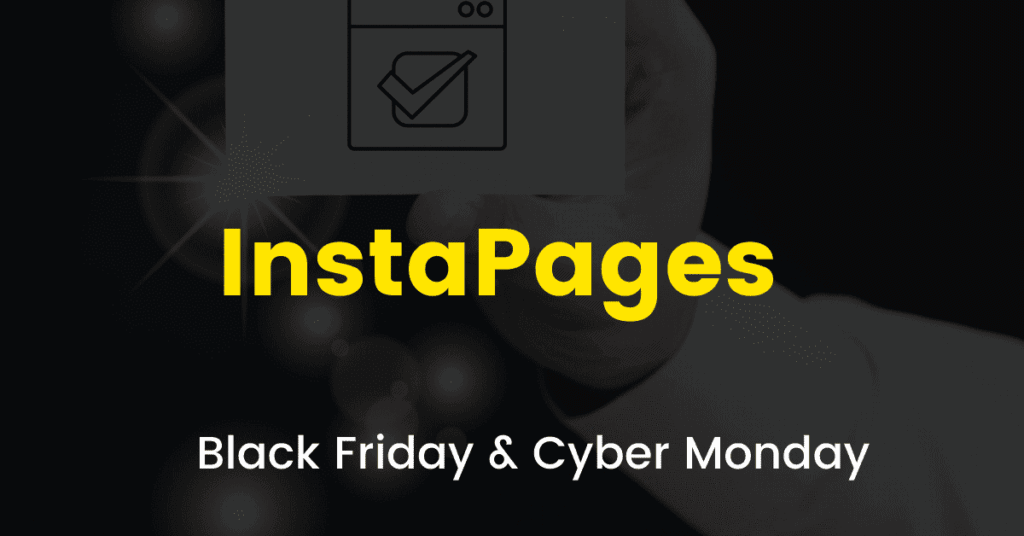 Instapages black friday sale