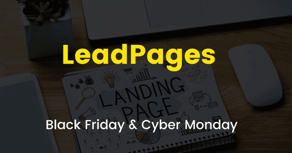 Leadpages black friday sale