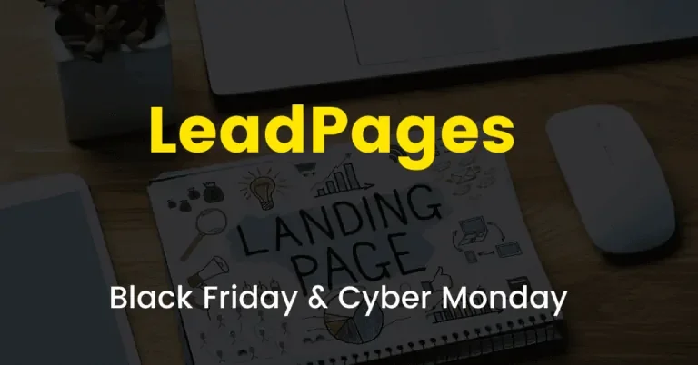 Leadpages Black Friday 2022: Flat 50% on any Plan (Save $444 Soon)