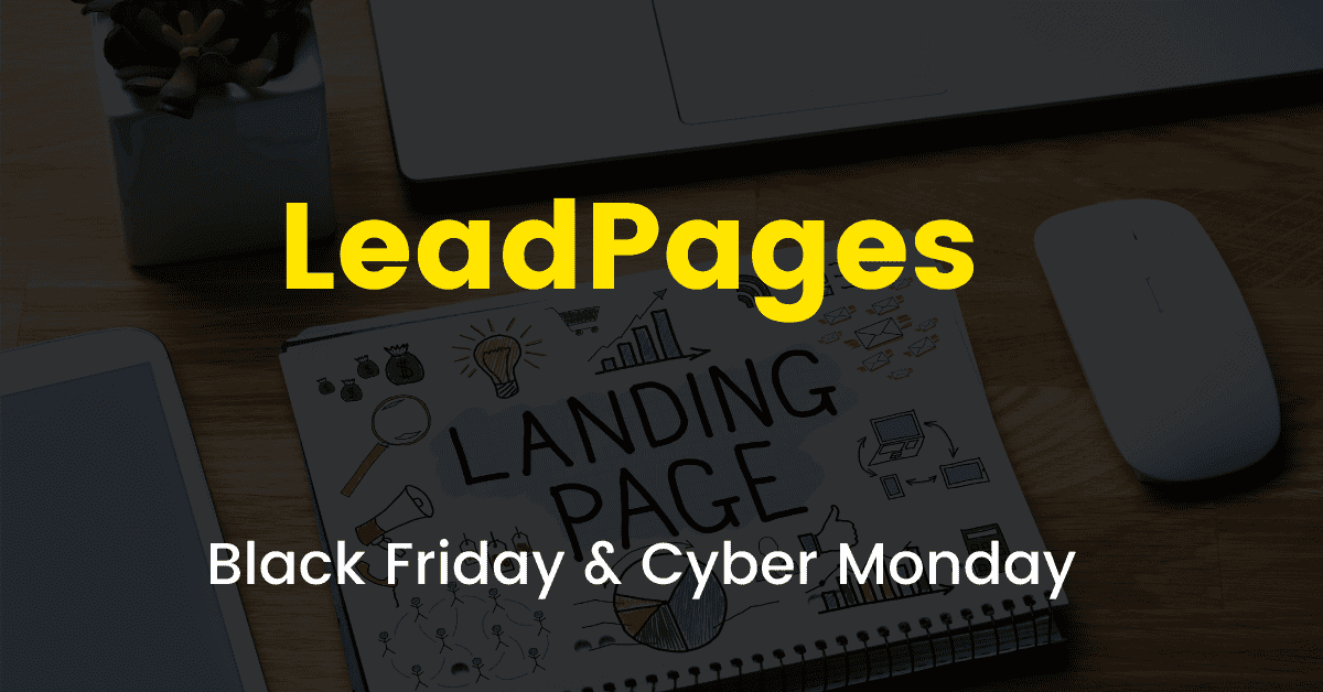 Leadpages black friday sale