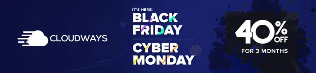 cloudways black friday sale 2020