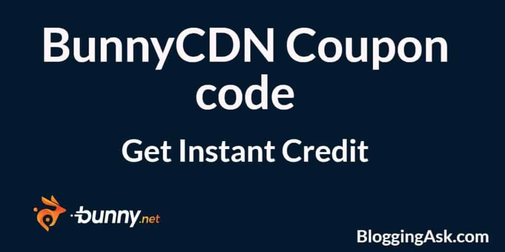 BunnyCDN coupon code