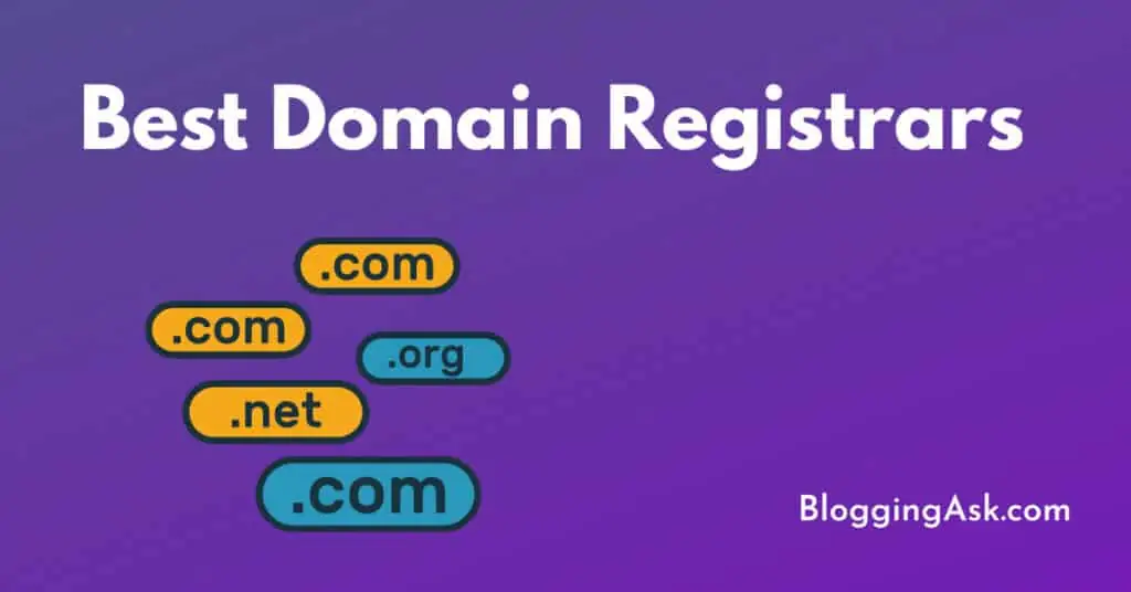 Best Domain Registrars