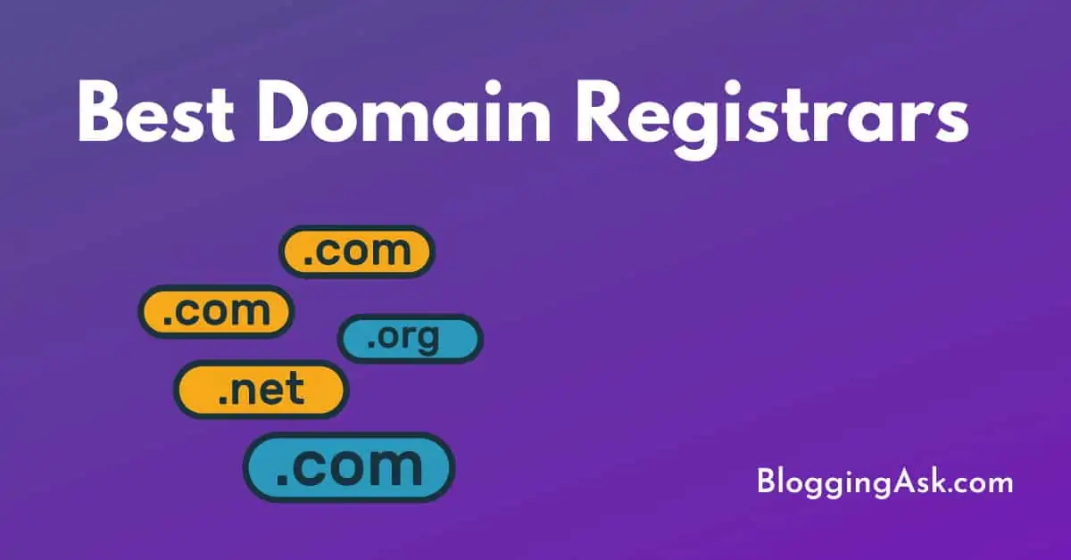 Best Domain Registrars