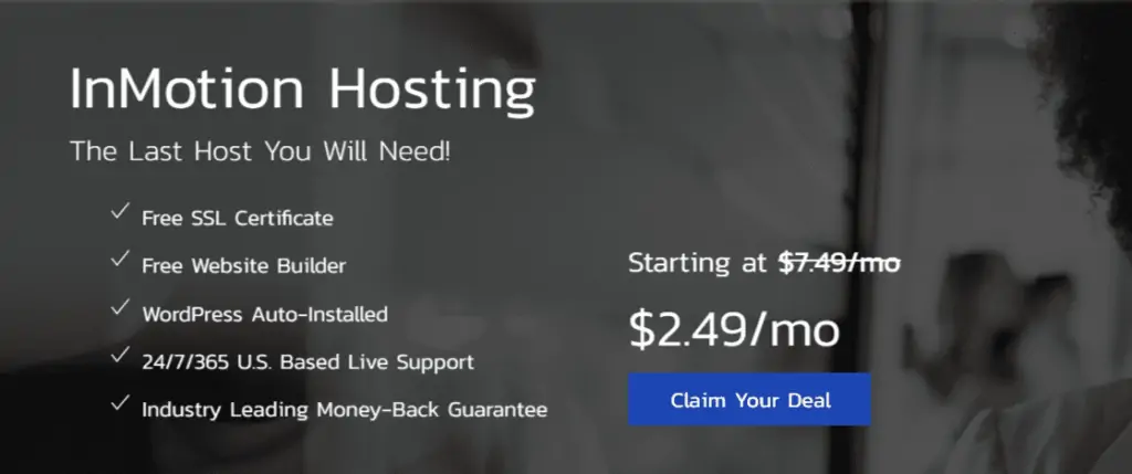 inmotion hosting promo code
