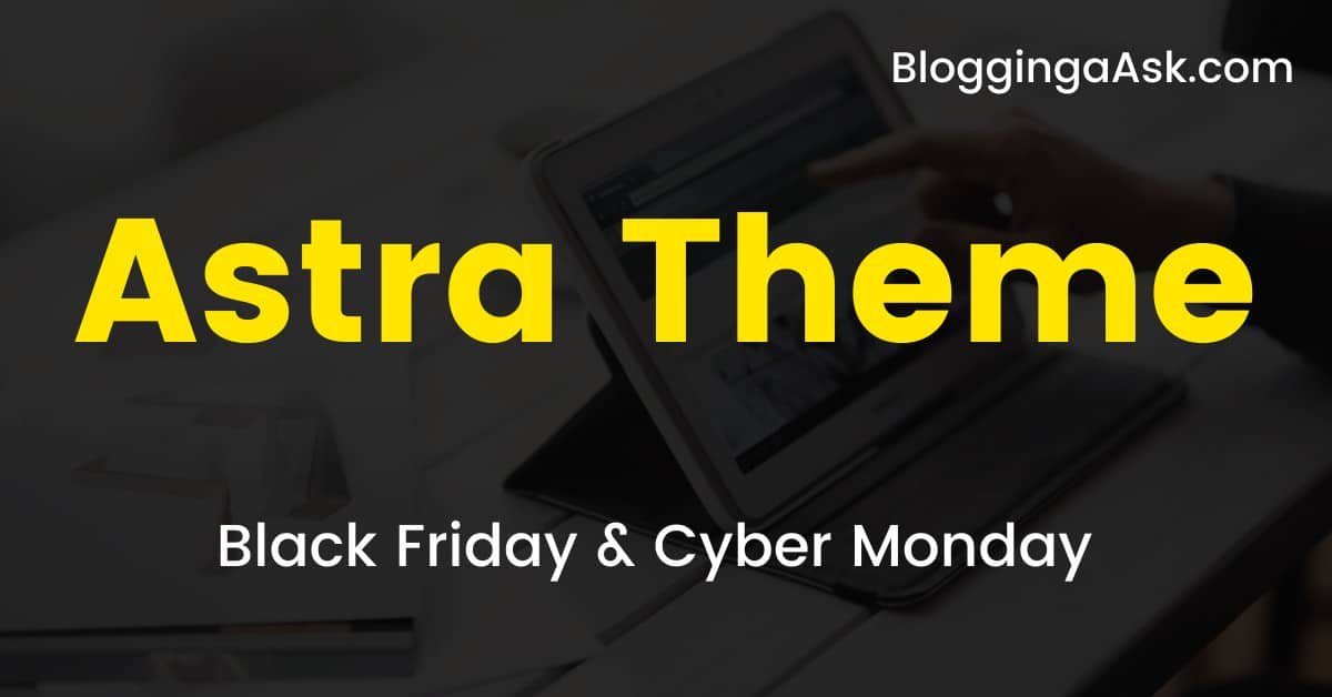 Astra Theme Black Friday Deals