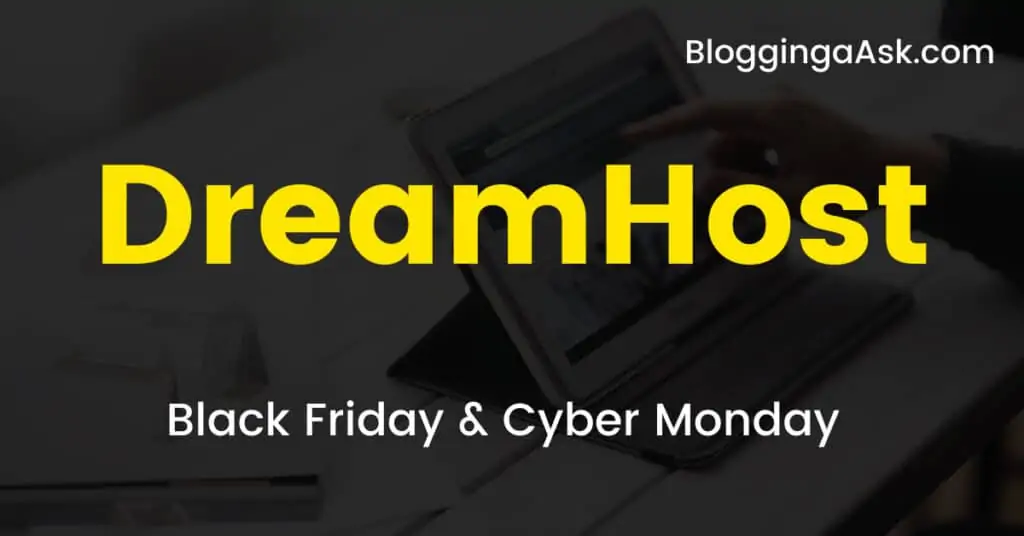 Best DreamHost Black Friday Deals