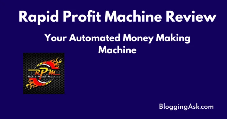 Rapid Profit Machine Review 3.0 2024: Is It Worth it?