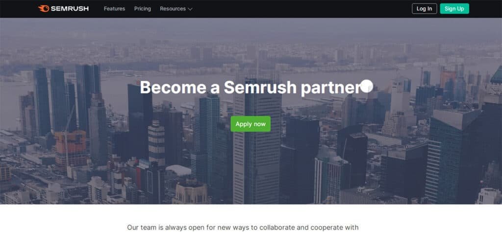 SEMRush affiliate programme