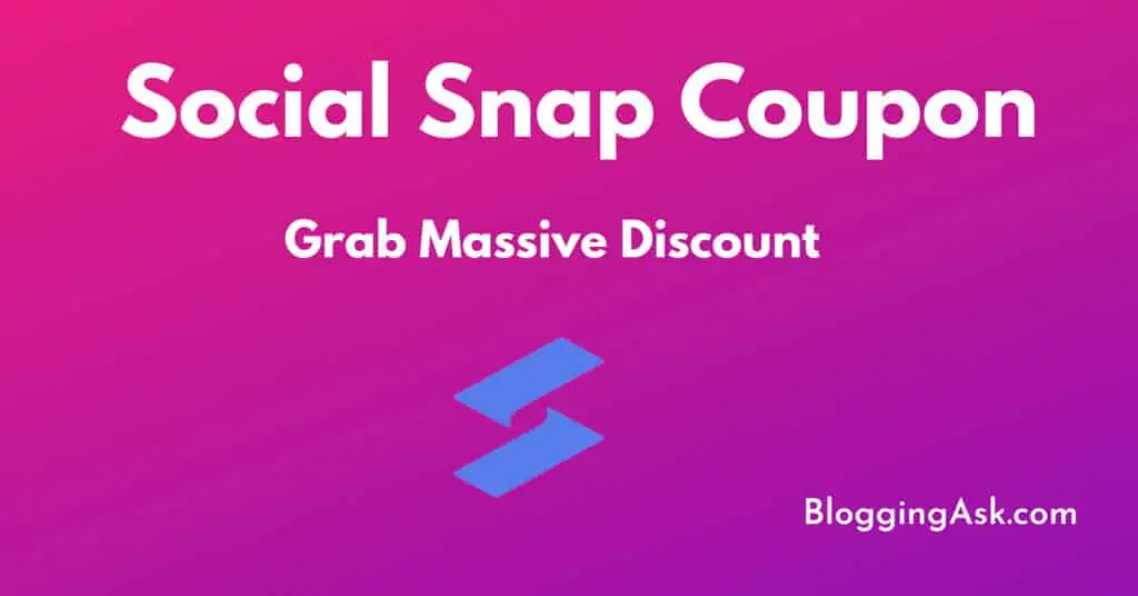 Social Snap Coupon Code