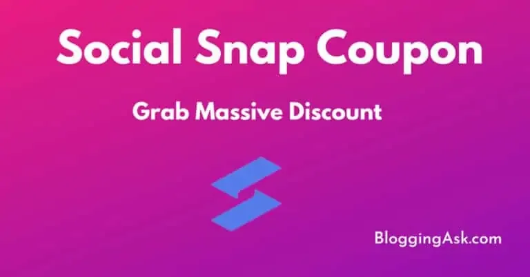 Social Snap Coupon Code – Instant 30% Huge Discount