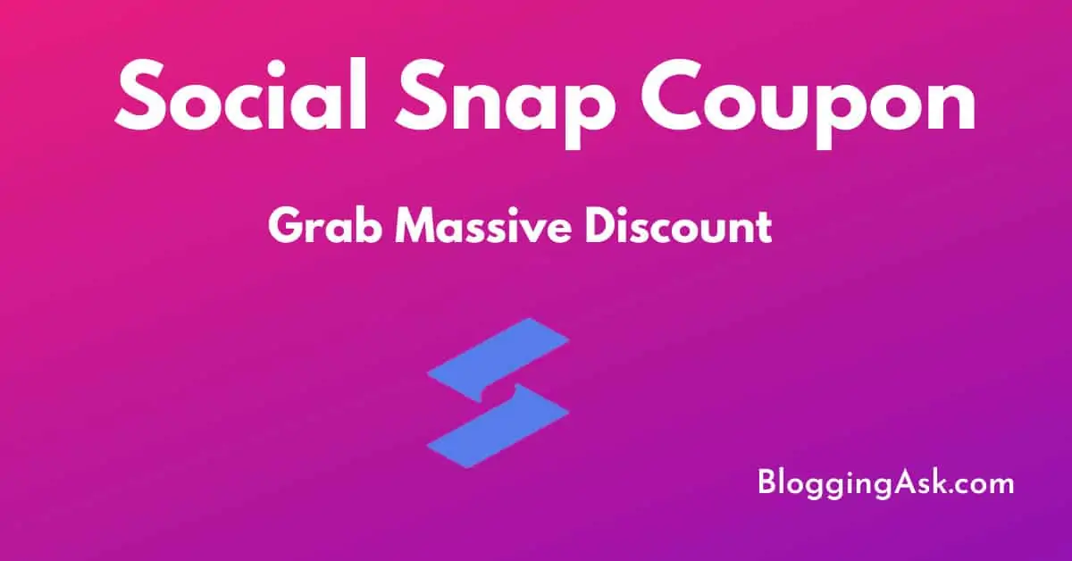 Social Snap Coupon Code