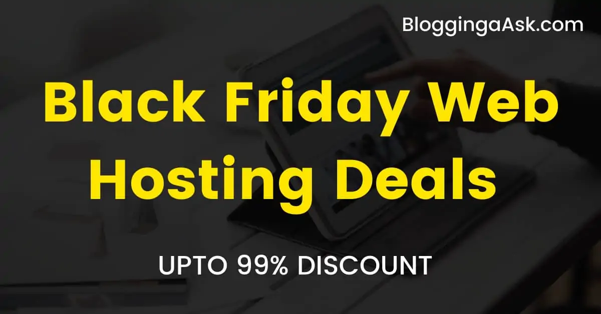 Black Friday Web Hosting Deals