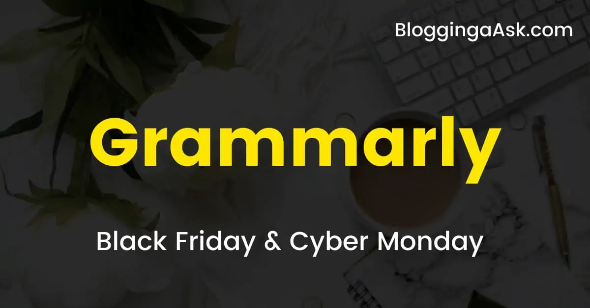 Grammarly Black Friday