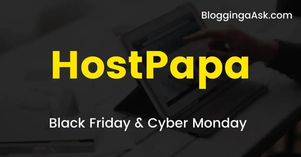 hostpapa black friday