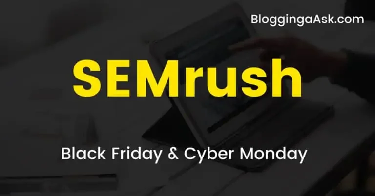 SEMrush Black Friday 2023 Deal: Amazing 40% off on SEMrush Guru + 500 Extra Keywords to Track