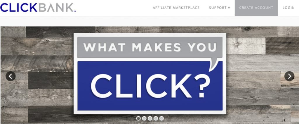 ClickBank-Homepage