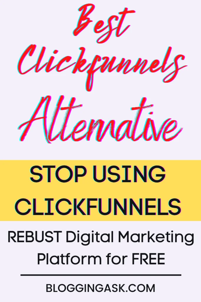 Best clickfunnels alternatives