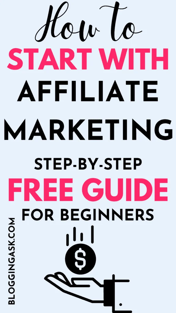 How to start with affiliate marketing
